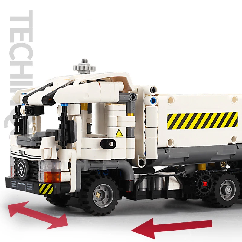 Technic Truck модель 799 шт. Technik фигурки Строительные блоки Набор кирпичей модель Diy Развивающие игрушки для детей подарок на день рождения