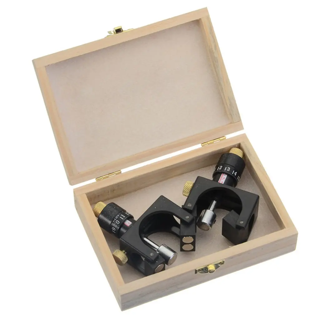 

1 Pair Wood Planer Jointer Knife Setting Jig Planer Blade Woodworking Cutter Aligner Plastic With Magnet Material