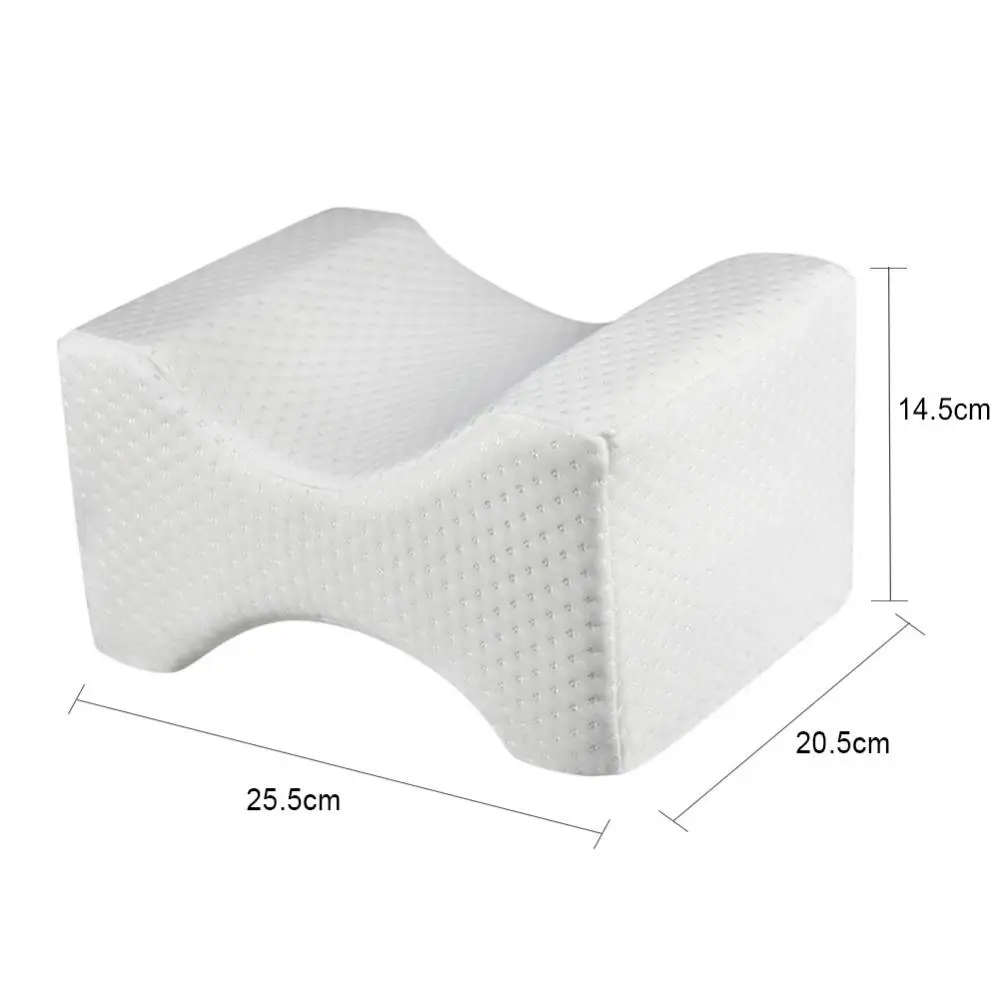 47 Memory Foam Knee Pillow for Sleeping Between the Legs Cushion Side Sleepers Align Spine Pregnancy Body Pillows | Дом и сад