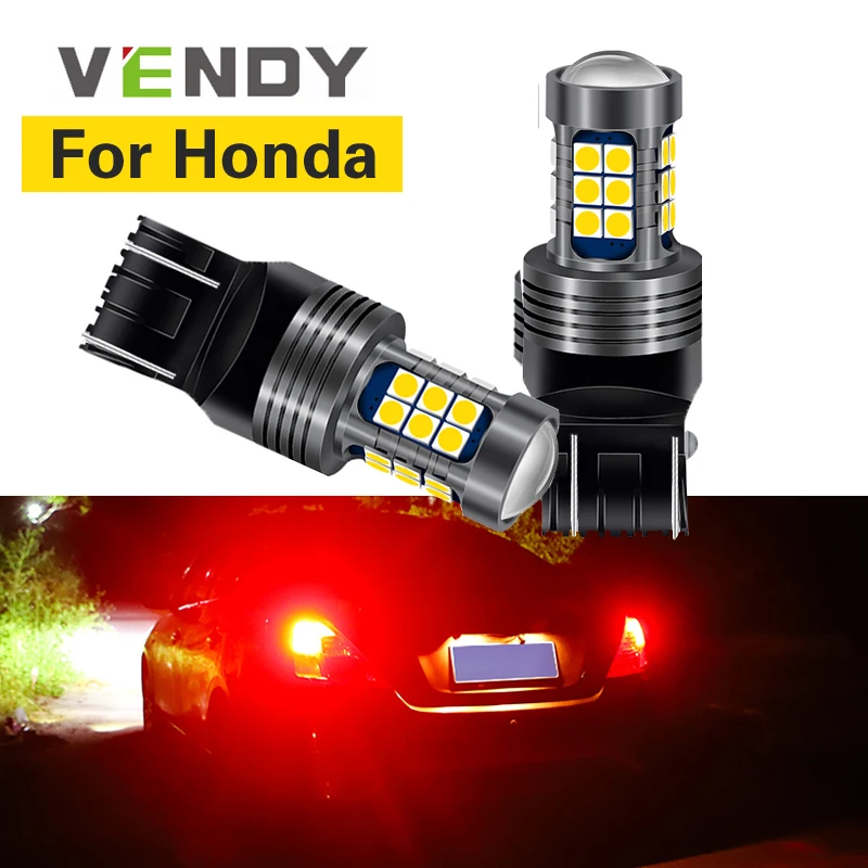 1 шт. для Honda Civic CRV Fit HRV Accord Element светодиодный фонарь парковки odysley Ridgeline 7443 7440 W21/5 Вт