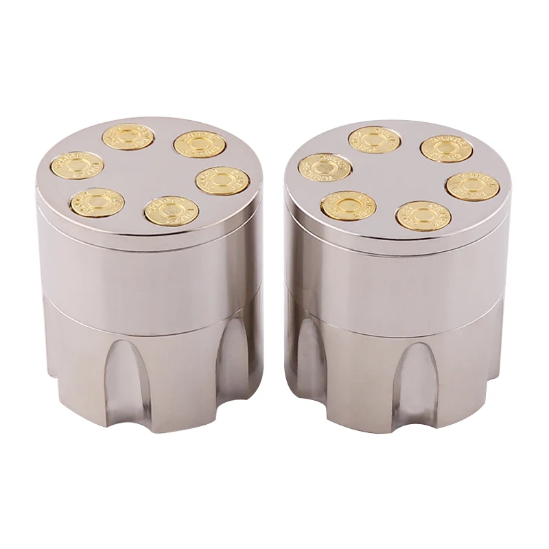 3-х слойные зажимы из цинкового сплава измельчитель для табака Травяные специи