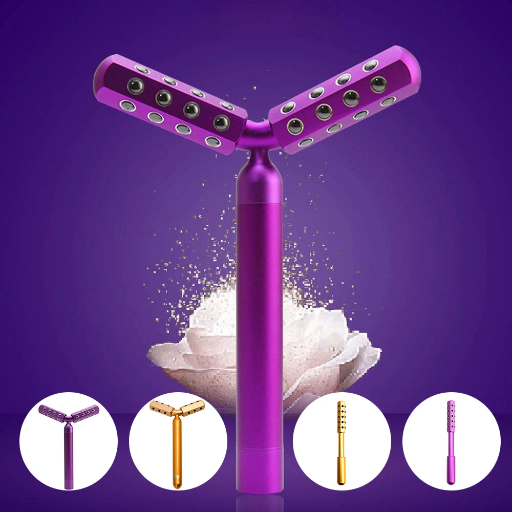 Ролик для массажа лица Германий массажер удаления морщин уход за кожей подъемный