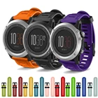 Сменный спортивный силиконовый ремешок для часов Garmin Fenix 3 5X Plus 6X Pro 3HR MK1, сменный Браслет, аксессуары для смарт-часов