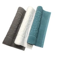 comfortable cobblestone bath mat luxury hotel home towel thick slip resistant doormat absorbent mats
