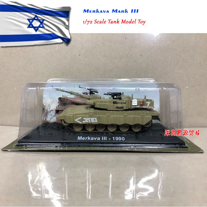 MK3 AMER 1/72 масштаб Израиль Меркава 3 MK3 Танк литья под давлением металлическая военная модель игрушки для подарка/коллекции/украшения - Цвет: MK3