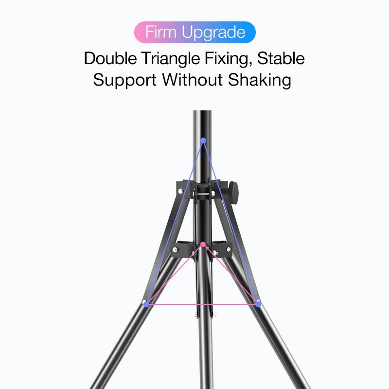 Светодиодный кольцевой светильник с дистанционным управлением и плавным