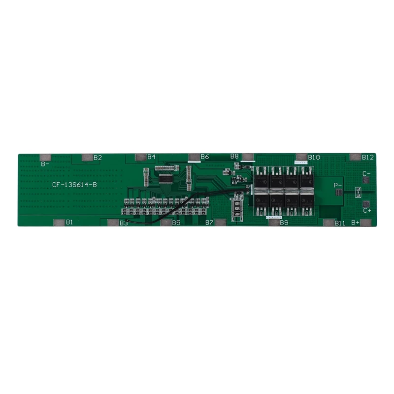 13S 48V 30A 18650 литий ионная защита батареи BMS PCB платы с защитой баланса