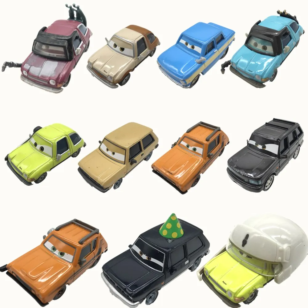 Дисней Pixar тачки 3 2 1 металлические Литые под давлением Hick Sally игрушки для детей