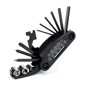 16 In 1 Multi-Tool Bike Allen Hex Keys Screwdriver Chain Link Disassemble Remove Repair Tool MTB ROAD Bicycle Spoke Solid Wrench