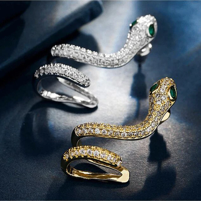 Одиночная распродажа серьги гвоздики двойного назначения с золотым и серебряным