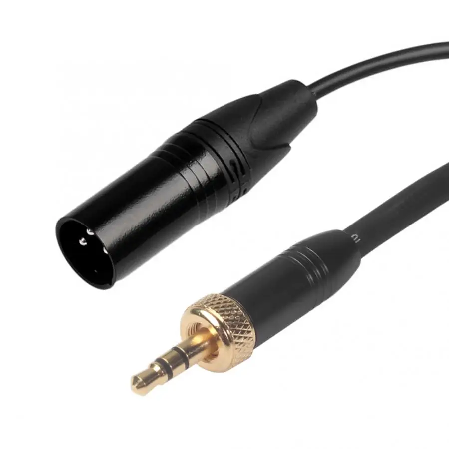 Профессиональный аудиокабель с разъемом 3 5 мм в XLR внутренней Резьбой М6