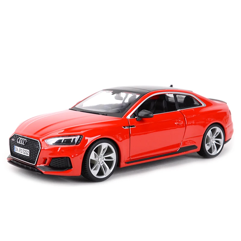 Красный Bburago 1:24 Audi RS5 Coupe спортивный автомобиль статическая литая модель сплава Модель автомобиля - Цвет: Красный