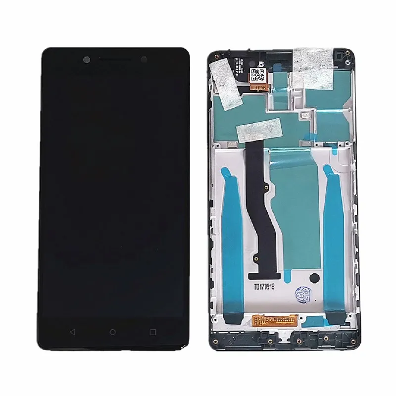 Original 5.5&quot LCD For Lenovo K8 Note XT1902-3 Display Touch Panel Digitizer Screen With Frame | Мобильные телефоны и