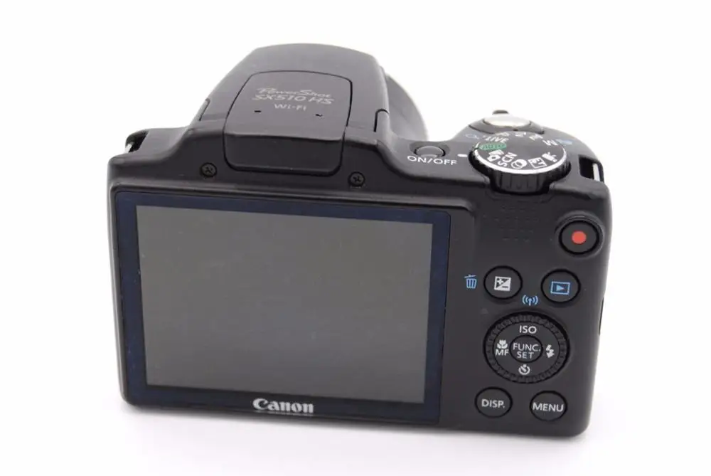 USED CANON Digital CAMERA POWER_SHOT SX510 HS 12.1MP WIFI IS 30x Optical Zoom + 8GB Memory Card