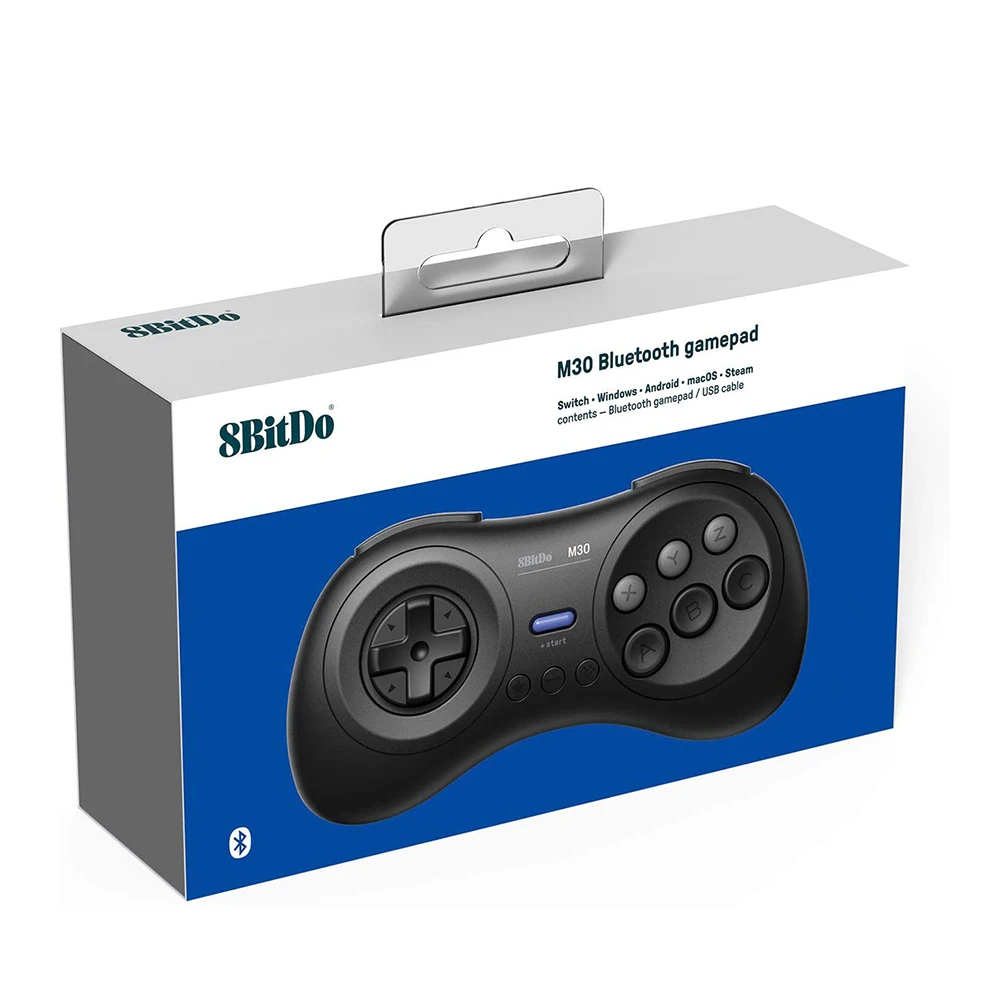 8bitdo M30 Bluetooth геймпад для Sega бытие Мега Драйв Стиль переключатель PC MAC паровой