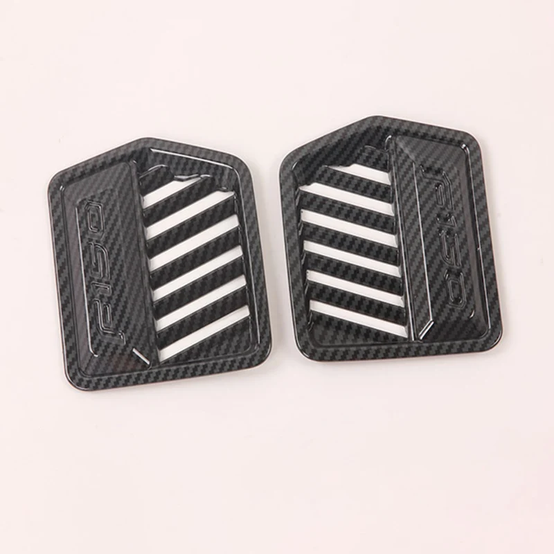 Углеродное волокно передняя сторона кондиционера выход вентиляционное