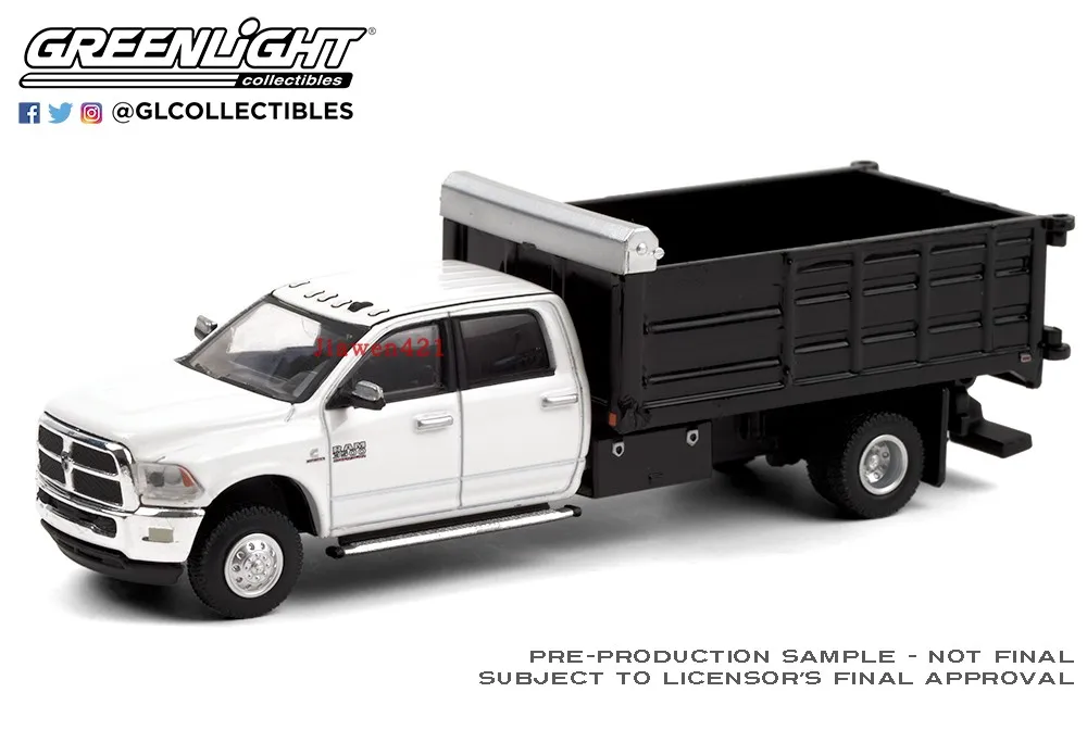 

GreenLight 1:64 2018 Ram 3500 Dually Garage Ограниченная Коллекция литых под давлением моделей автомобилей игрушек