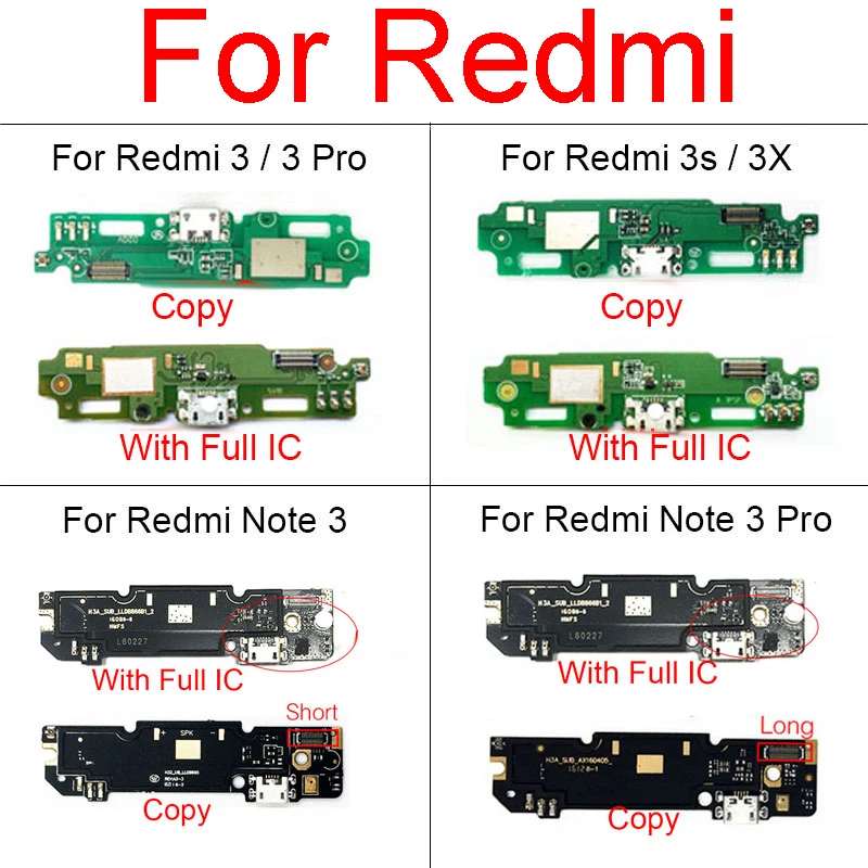 Плата с разъемом USB для Xiaomi Redmi Note 3 3S 3X Pro Usb зарядный порт гибкий кабель зарядное
