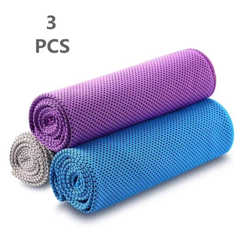 Комплект охлаждающих полотенец из 3 предметов охлаждающее полотенце для занятий