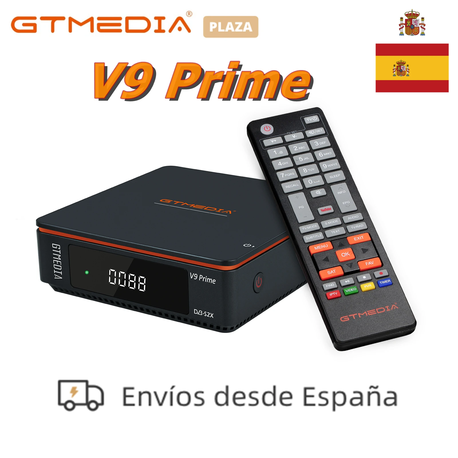 2021 Новый GTMedia V9 PRIME DVB S/S2/S2X цифра спутниковый телевизионный ресивер встроенный WiFi