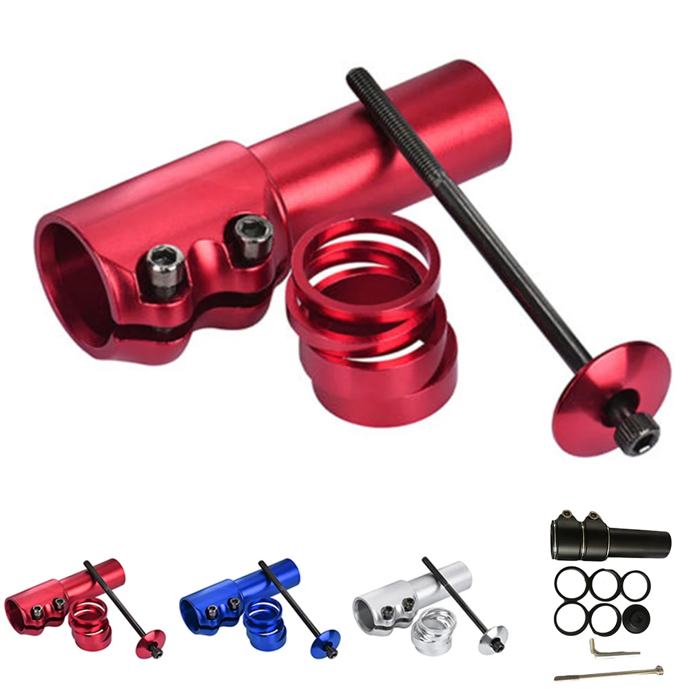 

1 Set Accessories Bicycle Fork Stem Extender MTB Bike Handlebar Riser Head Up Adapter For General Mountain Bike Folding Bike