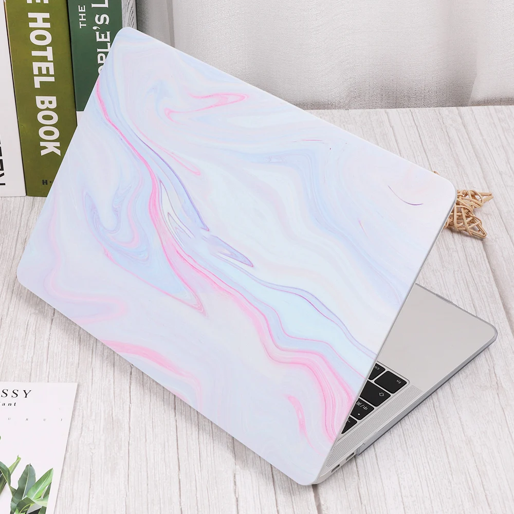 Мраморный пластиковый жесткий чехол для MacBook Air Pro retina 11 12 13 15 дюймов для Macbook Pro 13,3 15,4 Touch bar