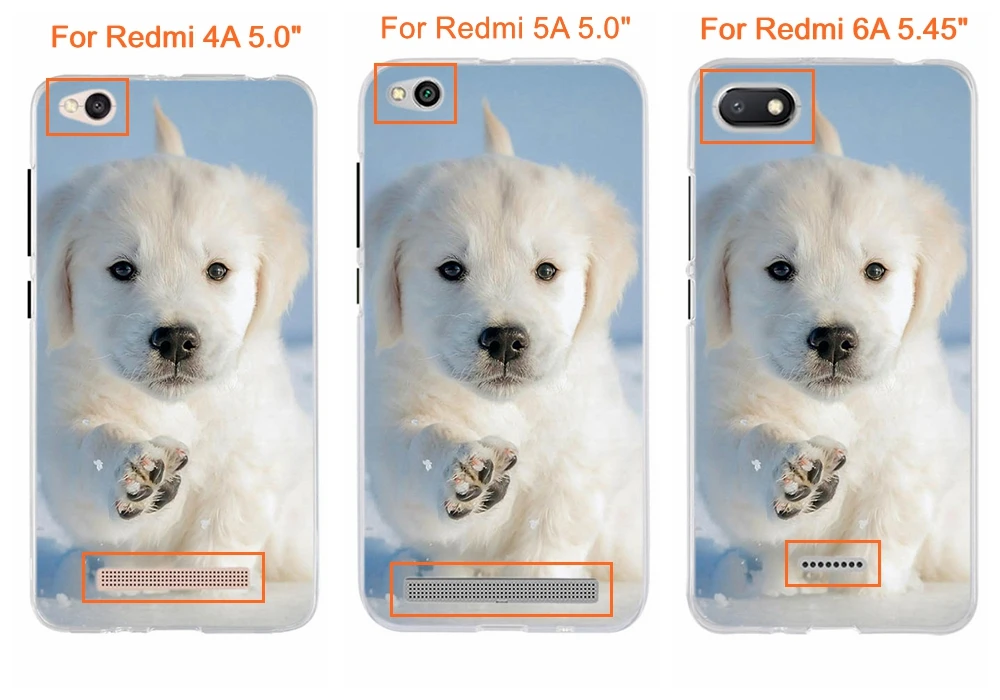 Для Xiaomi Redmi 4A 5A 6A чехол из ТПУ силикона для кошек Redmi4A Redmi5A Redmi6A телефона|Бамперы| |