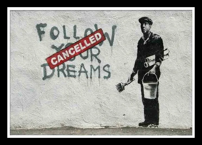 Perfect JL Banksy Graffiti Canvas Art Prints painting Pop decoration pictures love Life wall art decorative freeship Gifts | Декор для