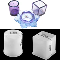 diy pen container casting silicone mould crafts storage box silicone uv pendant making tools crystal epoxy resin mold fm2037