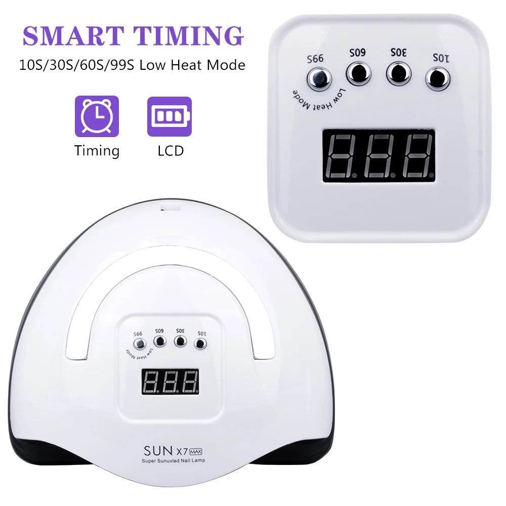 Защита от солнца X7 Max Авто Сенсор на гвозде лампа мощный 180W 57 светодиодный Сушилка