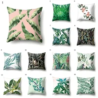 hot 4545cm pillowslip succulent plants car decorative pillow case cushion cover home supplies square throw pillows covers