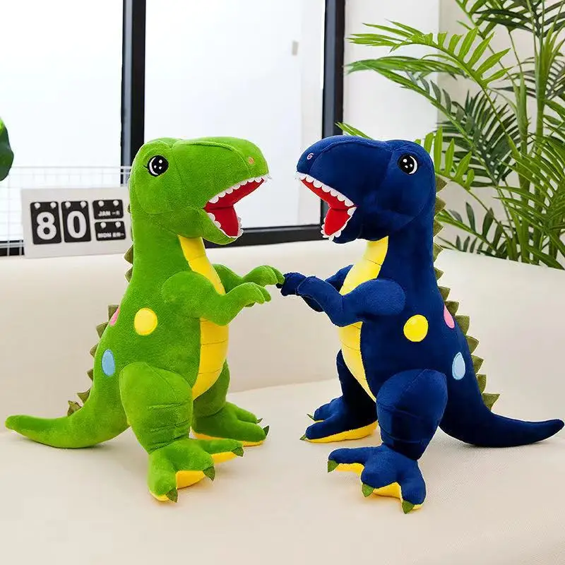 

45cm/60cm/75cm New Arrival Dinosaur Plush Toy Tyrannosaurus Rex Doll Children Accompanying Dolls To Send Boys Birthday Gift Toys