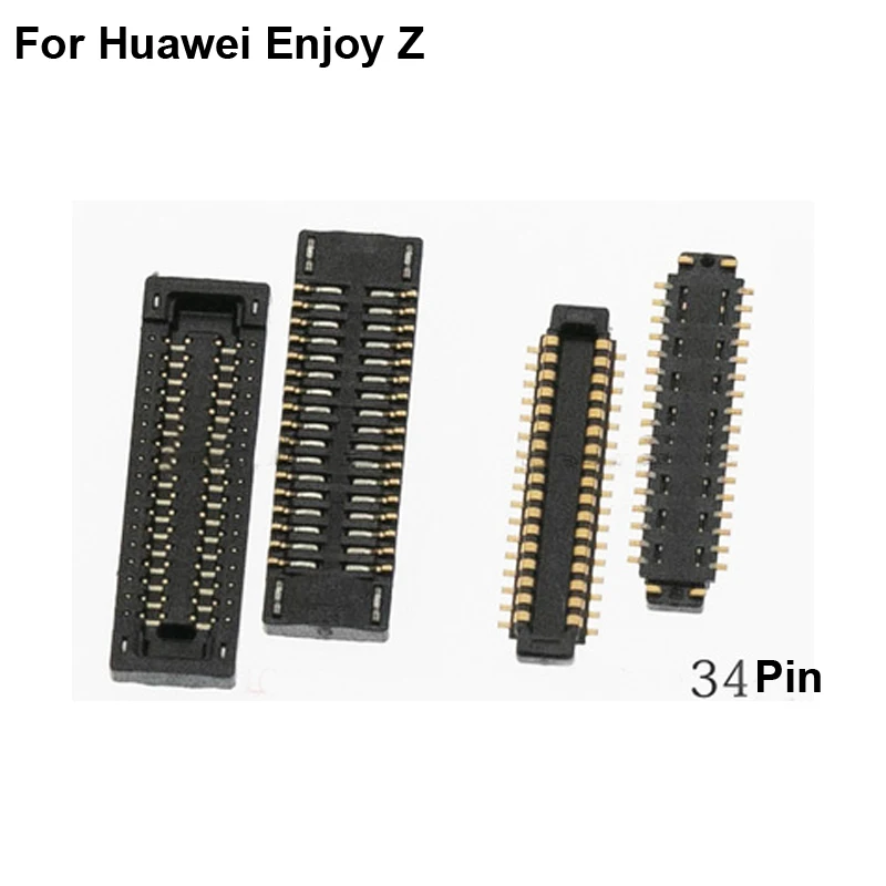 Разъем FPC для Huawei Enjoy Z, ЖК-дисплей, 2 шт.