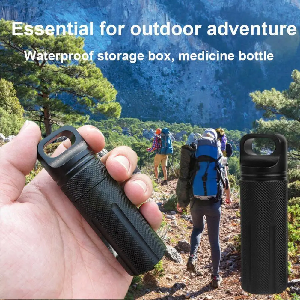 

Водонепроницаемый контейнер для повседневного использования в капсулах, сухие уличные Чехлы, контейнер для лекарств, коробка для кемпинга,...