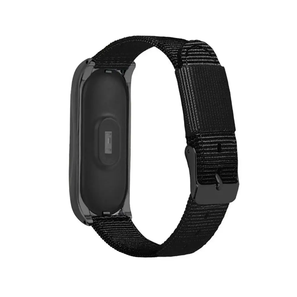 Для Xiaomi 3 MI Band 4 Универсальный спортивный Премиум холщовый сменный Браслет