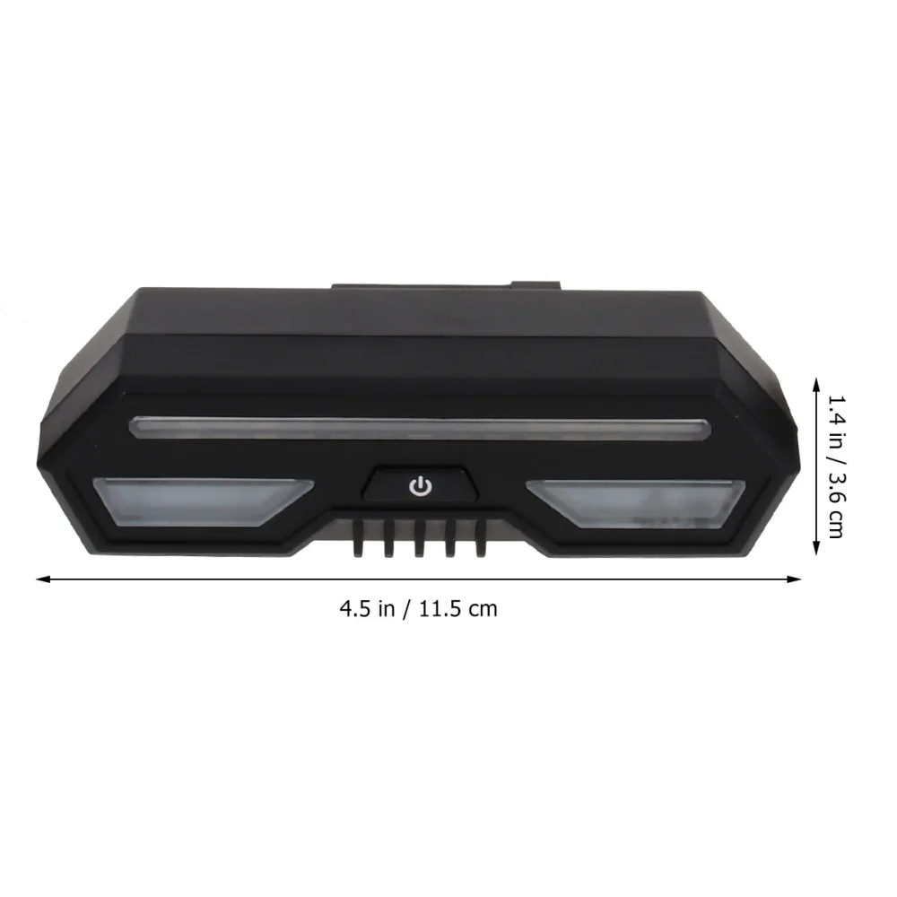 

1 Set of Cycling Light Mountain Bike Wireless Steering Taillights Waterproof USB Charging Taillights