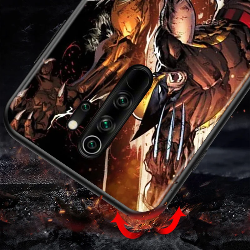 

Marvel Avengers Super Hero Wolverine For Xiaomi Redmi 9A 9C 9 Prime GO 8A 8 7A 7 Y3 S2 Y2 6A 6 5A 5 4X Pro Plus Black Phone Case