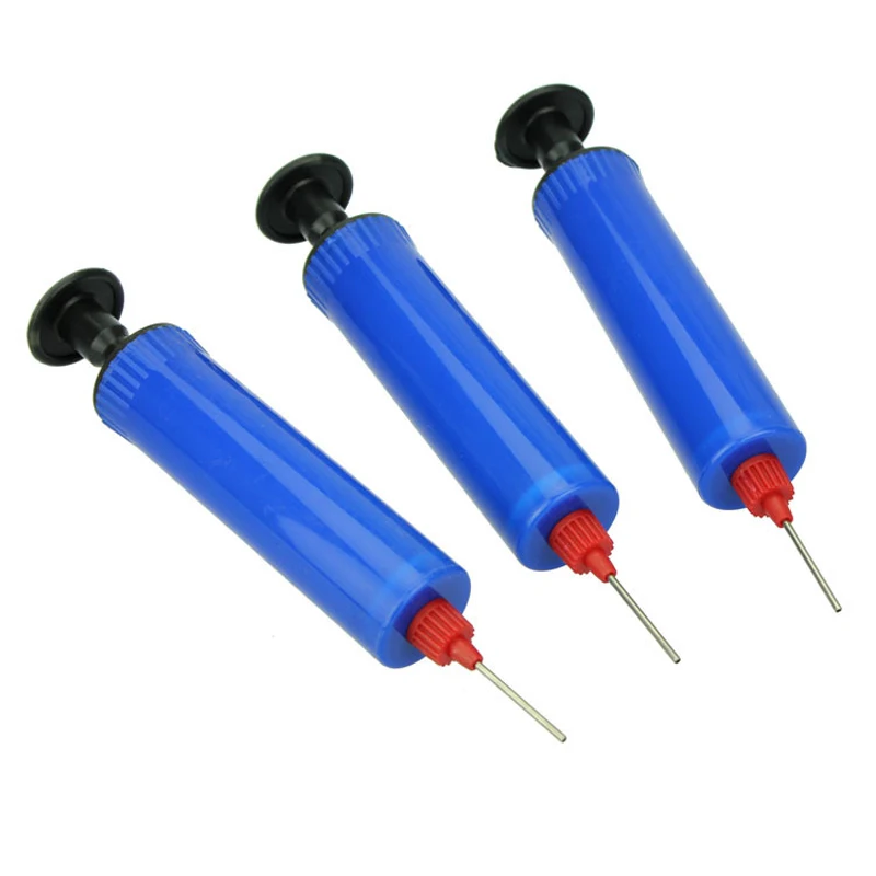 Mini Inflator Plastic Football Soccer Inflatable Ball Hand Air Pump Basketball Needle Balls Portable | Спорт и развлечения