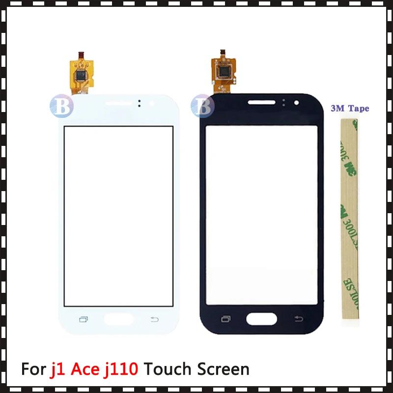 Высококачественный сенсорный экран 4 3 дюйма для Samsung Galaxy j1 Ace j110 дигитайзер Датчик