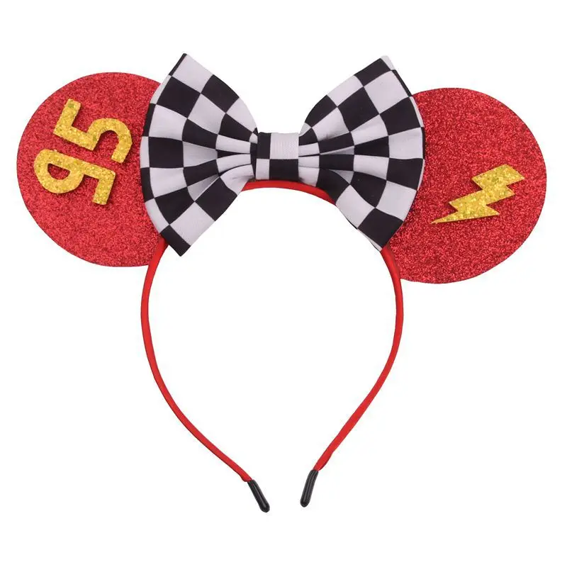 Новые милые банты для девочек уши Минни Маус повязка на голову аксессуары волос