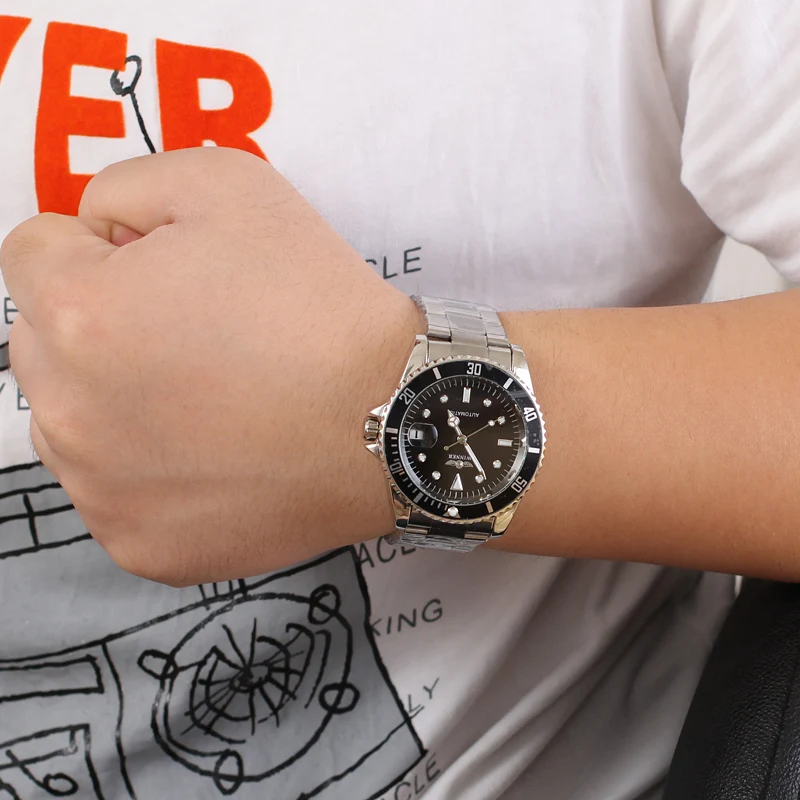 Часы наручные WINNER Мужские механические Классические Автоматические в стиле