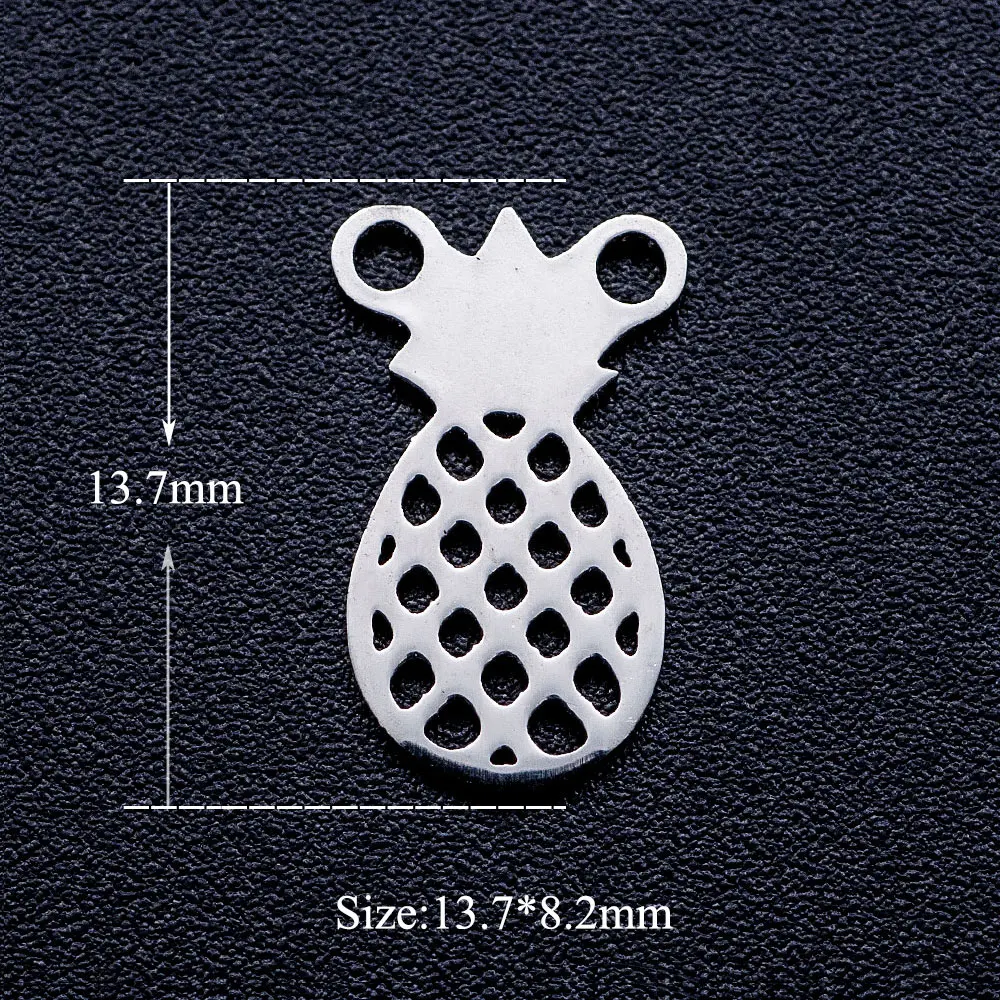 10 шт./лот соединитель в виде ананаса подвески для ювелирных изделий сделай сам