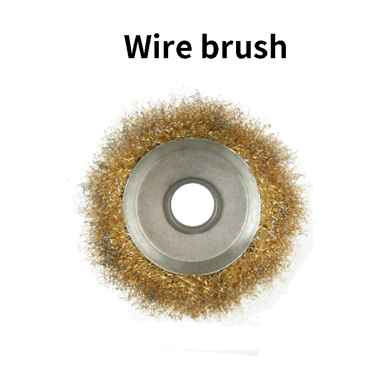 Электрическая щетка в форме чаши с проволочным колесиком аксессуары для угловой