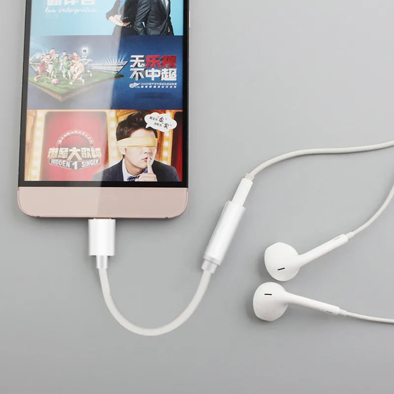 Адаптер для наушников Type C 3 5 мм AUX Huawei Mate 20 P30 Pro Xiaomi Mi 8 9 SE Jack аудиокабель