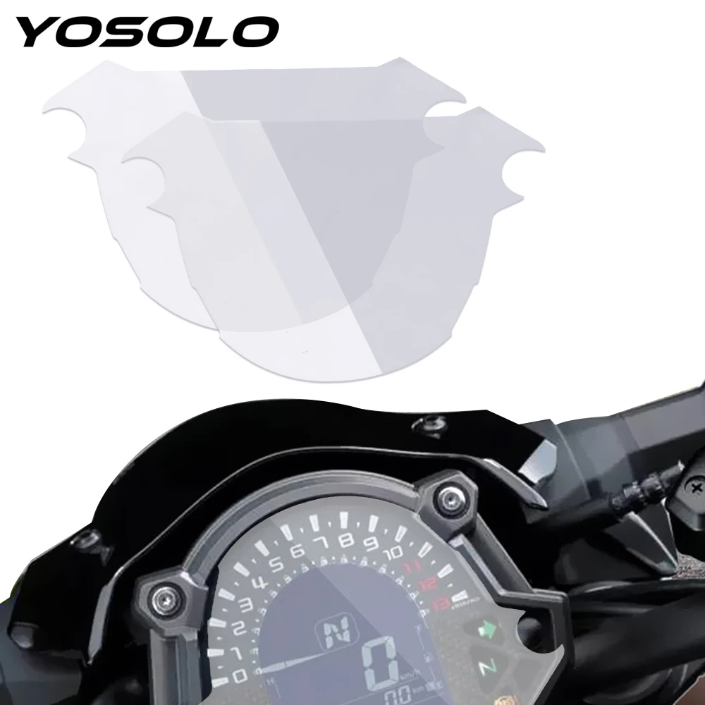 

YOSOLO 2Pcs Instrument Speedometer Film For Kawasaki Z900 Z650 2017 Screen Protector Sticker Cluster Scratch Protection Film