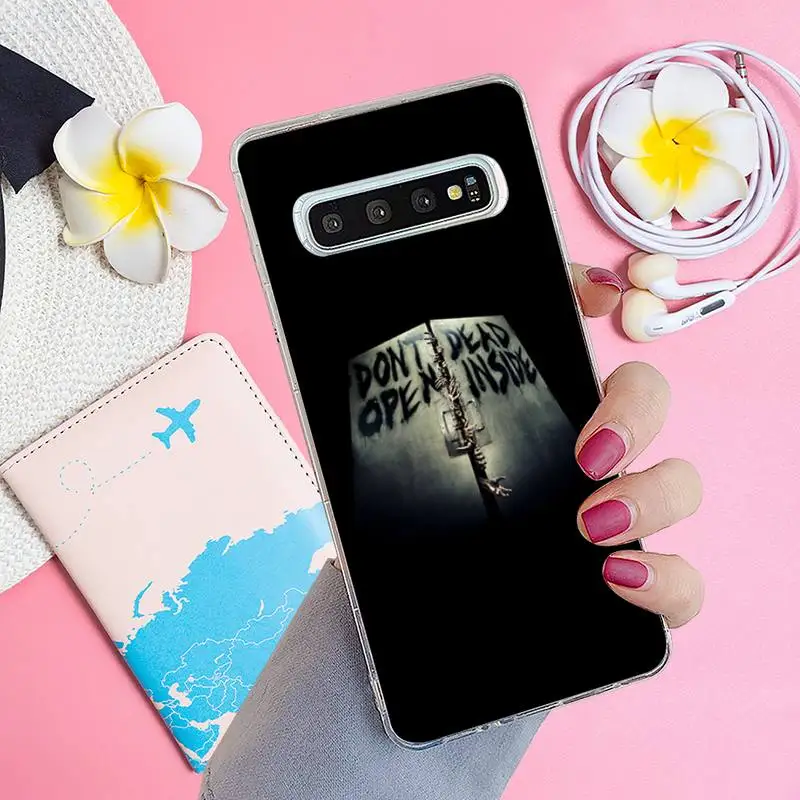 

The walking dead horror Phone Case Transparent for Samsung A71 S9 10 20 HUAWEI p30 40 honor 10i 8x xiaomi note 8 Pro 10t 11