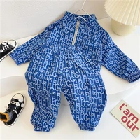 boys spring suit childrens net red two piece suit foreign style spring and autumn 2020 new childrens trend handsome and