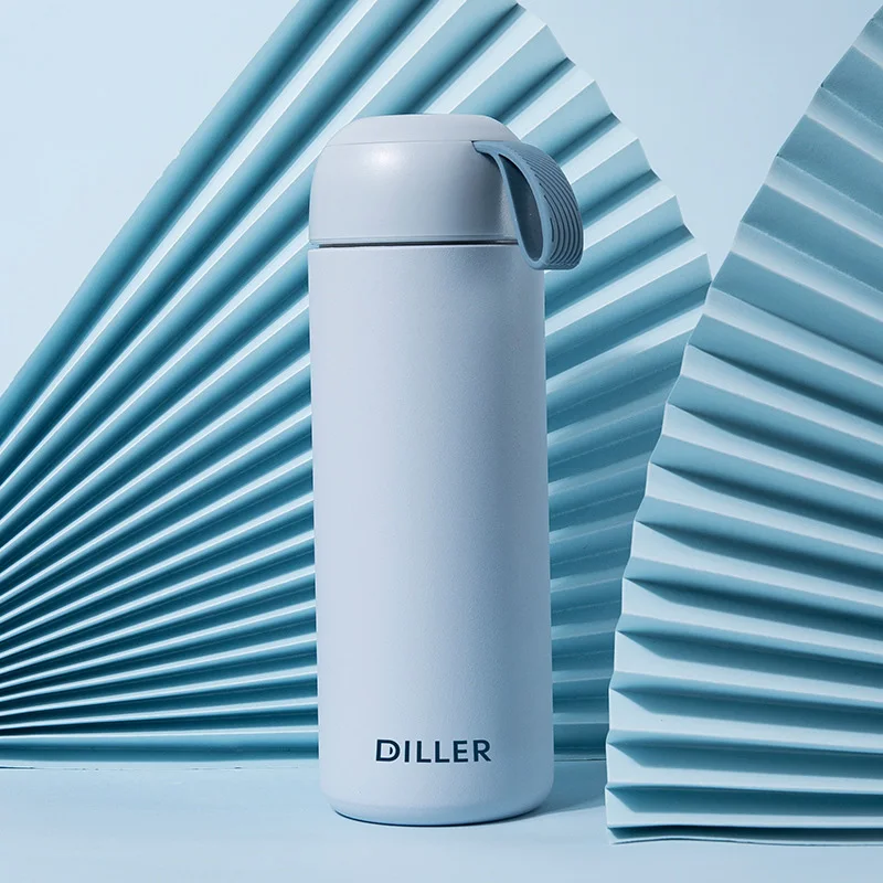 Походный термос стакан с компасом вакуумная теплоизолированная колба 18/8