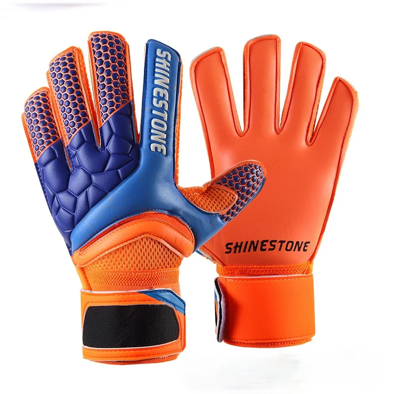 

Outdoor Football Goalkeeper Glove Kids Breathable Professional Goalkeeper Gloves Durability Gant De Foot Football Gloves ED50FG