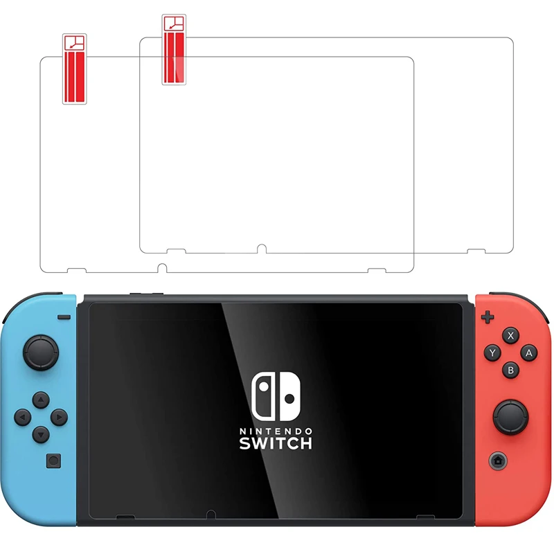 Закаленное стекло для Nintendo Switch защита экрана от царапин и трещин легкая